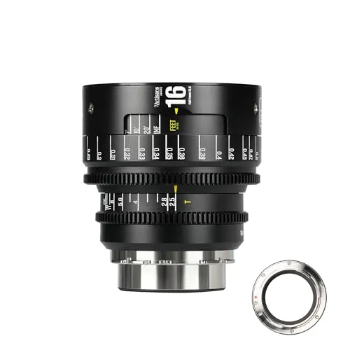 7Artisans INFINTE 16mm T2.5 objectif cinéma PL noir grand-angle