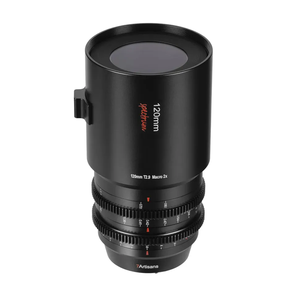 7Artisans 120mm T2.9 Macro 2X Ciné Nikon Z plein format