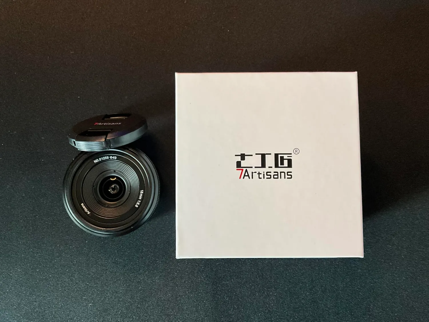7Artisans 18mm F5.6 objectif Sony E pancake noir