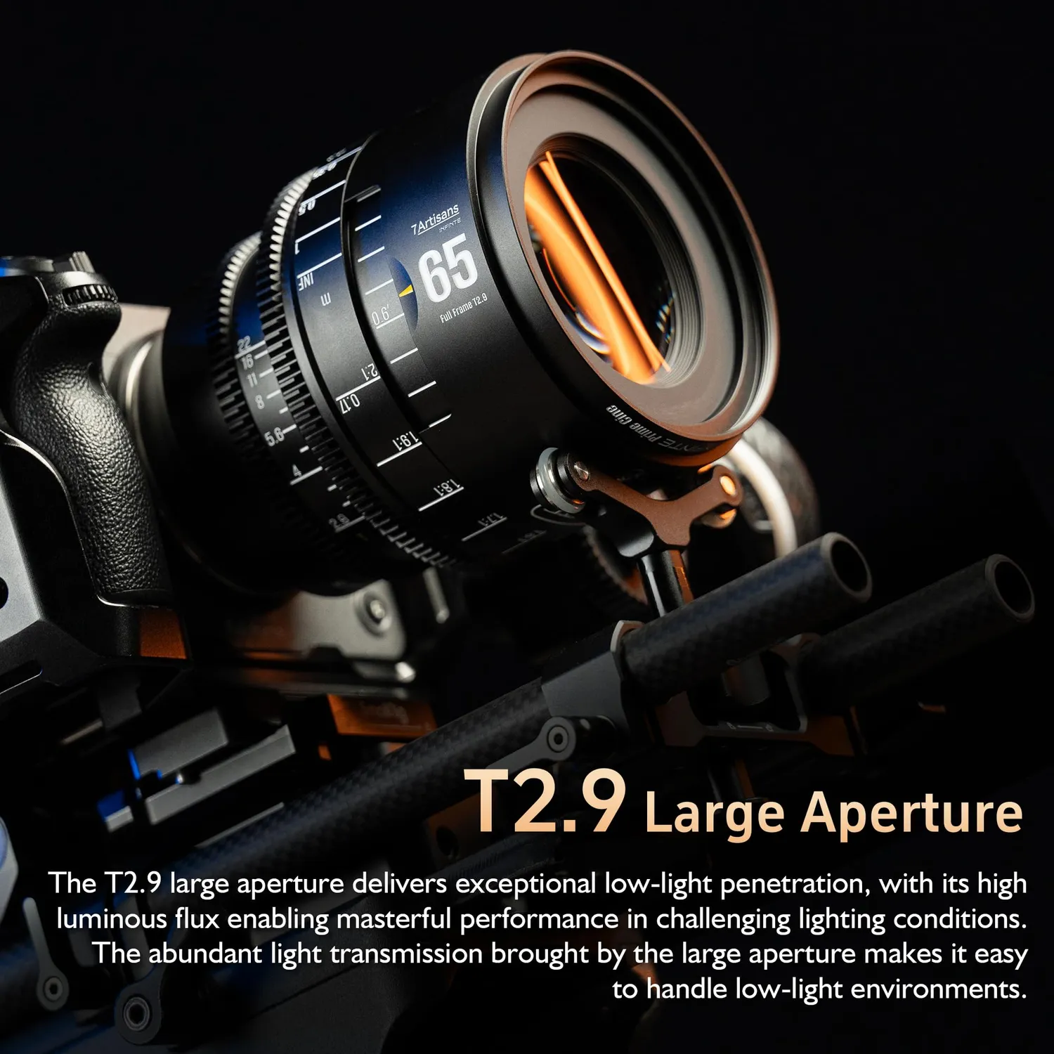 7Artisans 65mm T2.9 objectif cinéma macro Sony E
