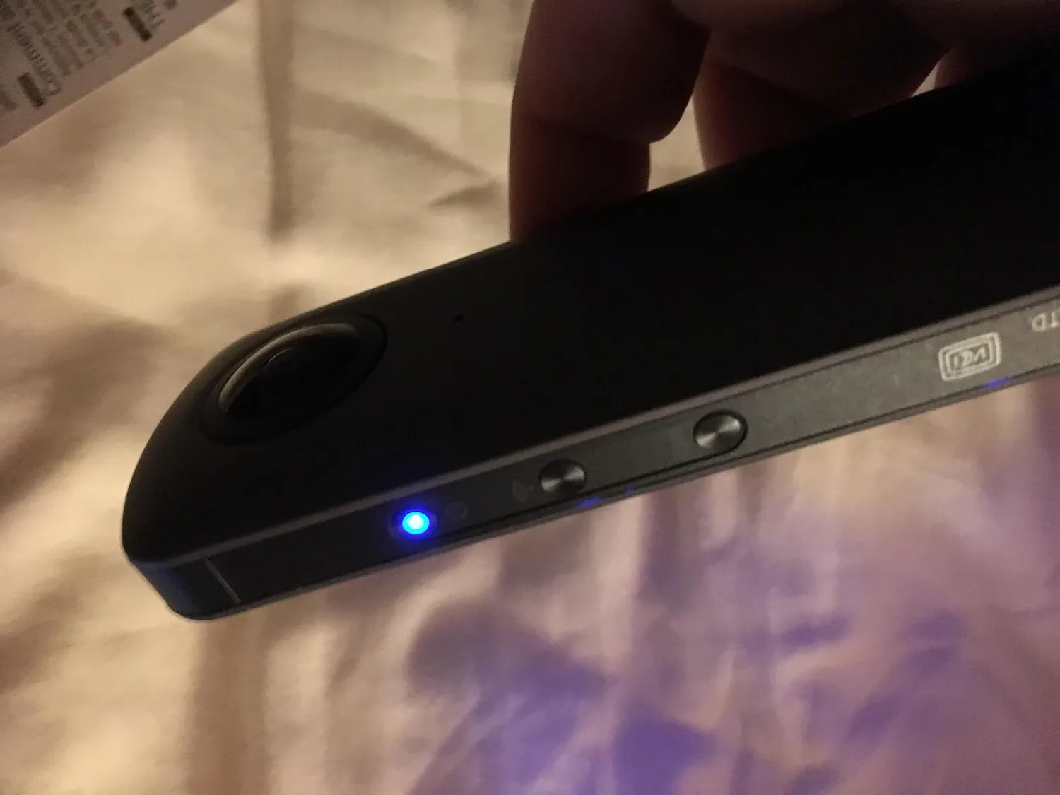 Ricoh Theta V Caméra 360° 4K 24 Mpix Grise Métal