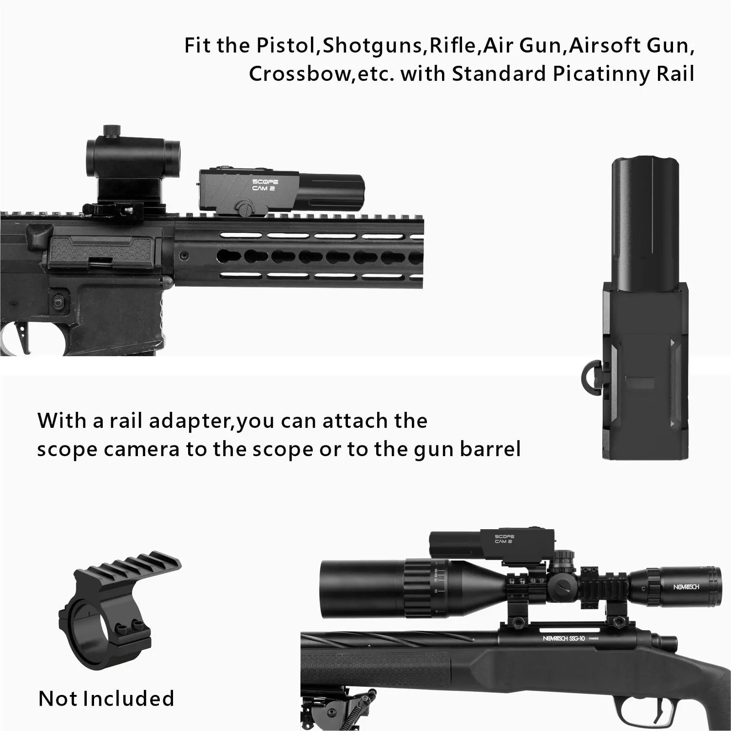 RunCam Scope Cam 2 caméra airsoft 1080p 60fps