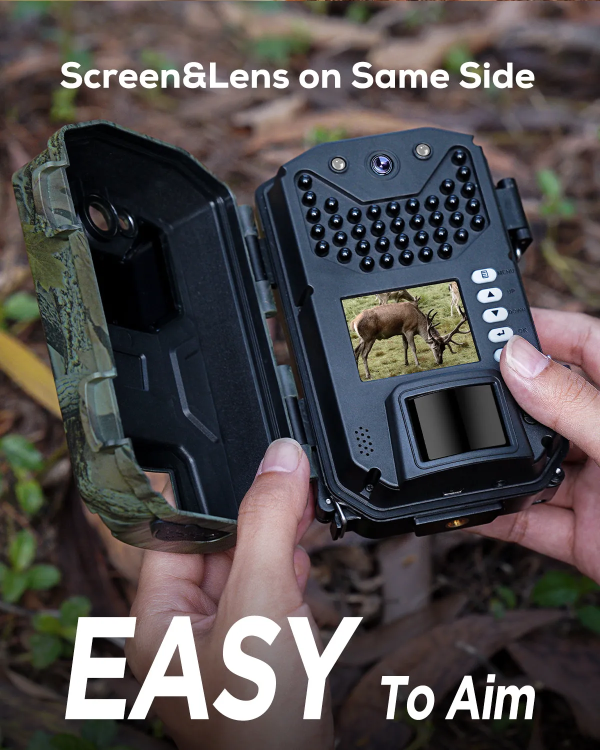 iZeeker iG200 caméra de chasse 1080p simple d'usage