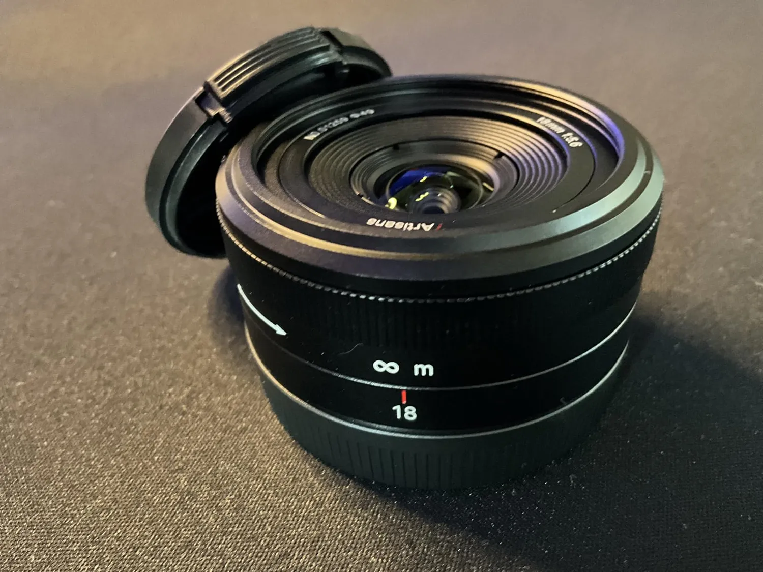 7Artisans 18mm F5.6 objectif Sony E pancake noir
