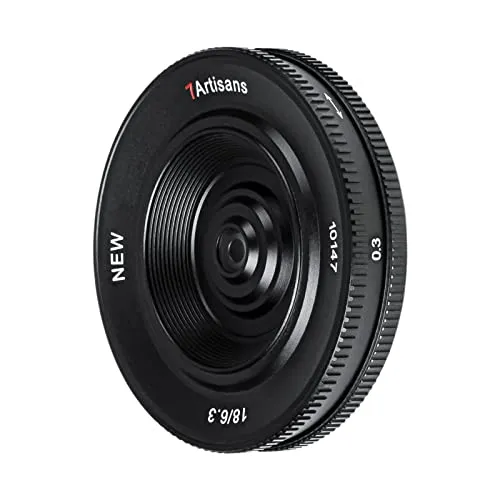 7Artisans 18mm F6.3 objectif Panasonic pancake MFT