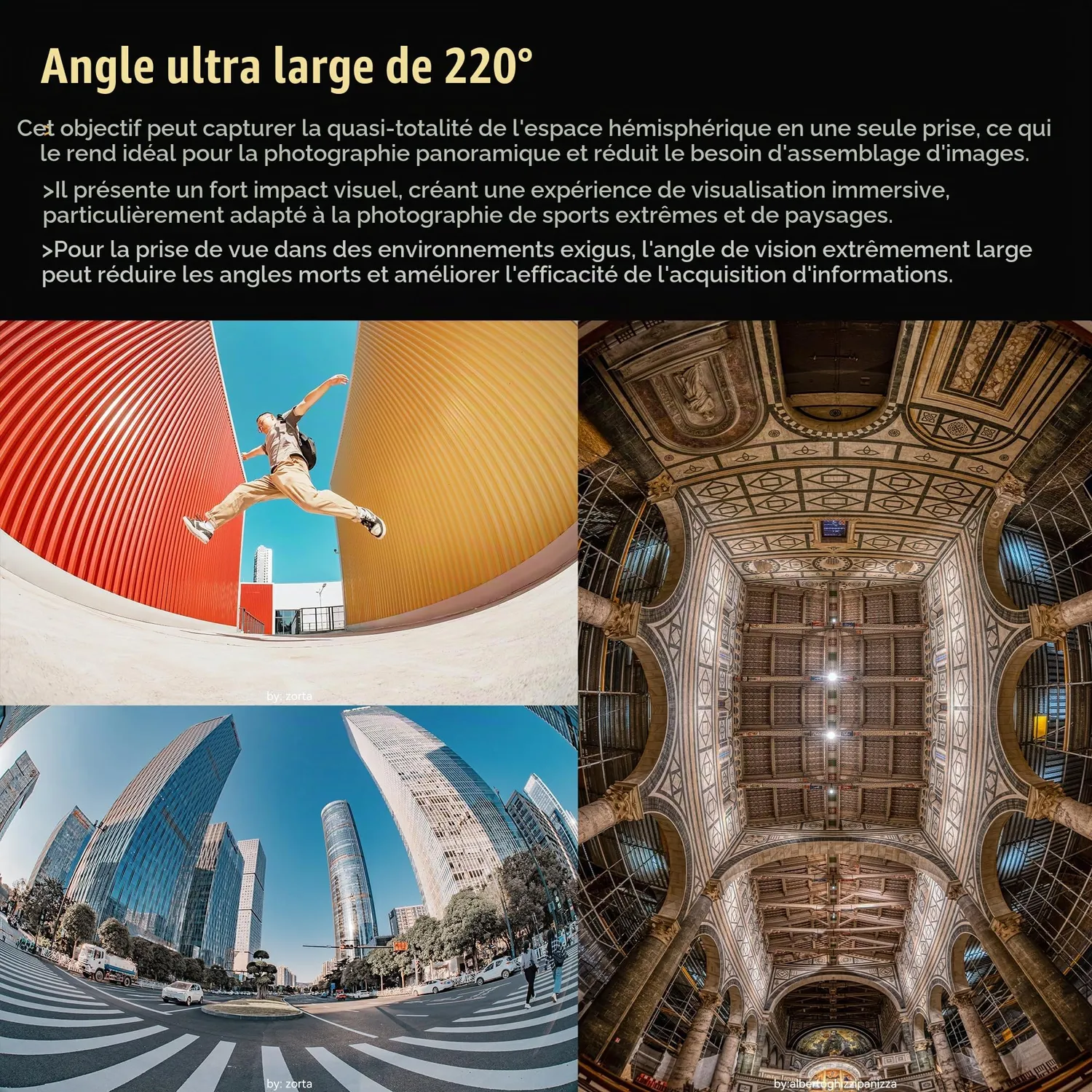 7Artisans 6mm F2.0 objectif fisheye Canon R APS-C 220°