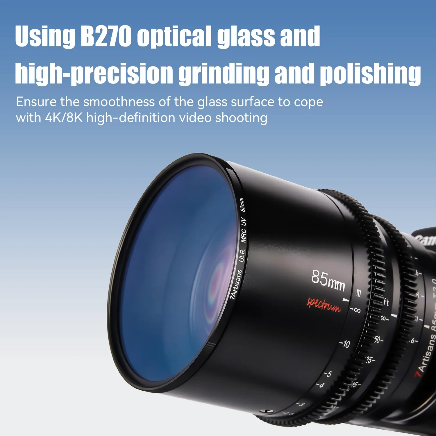 7Artisans ULR MRC UV filtre UV 82mm anti-reflet