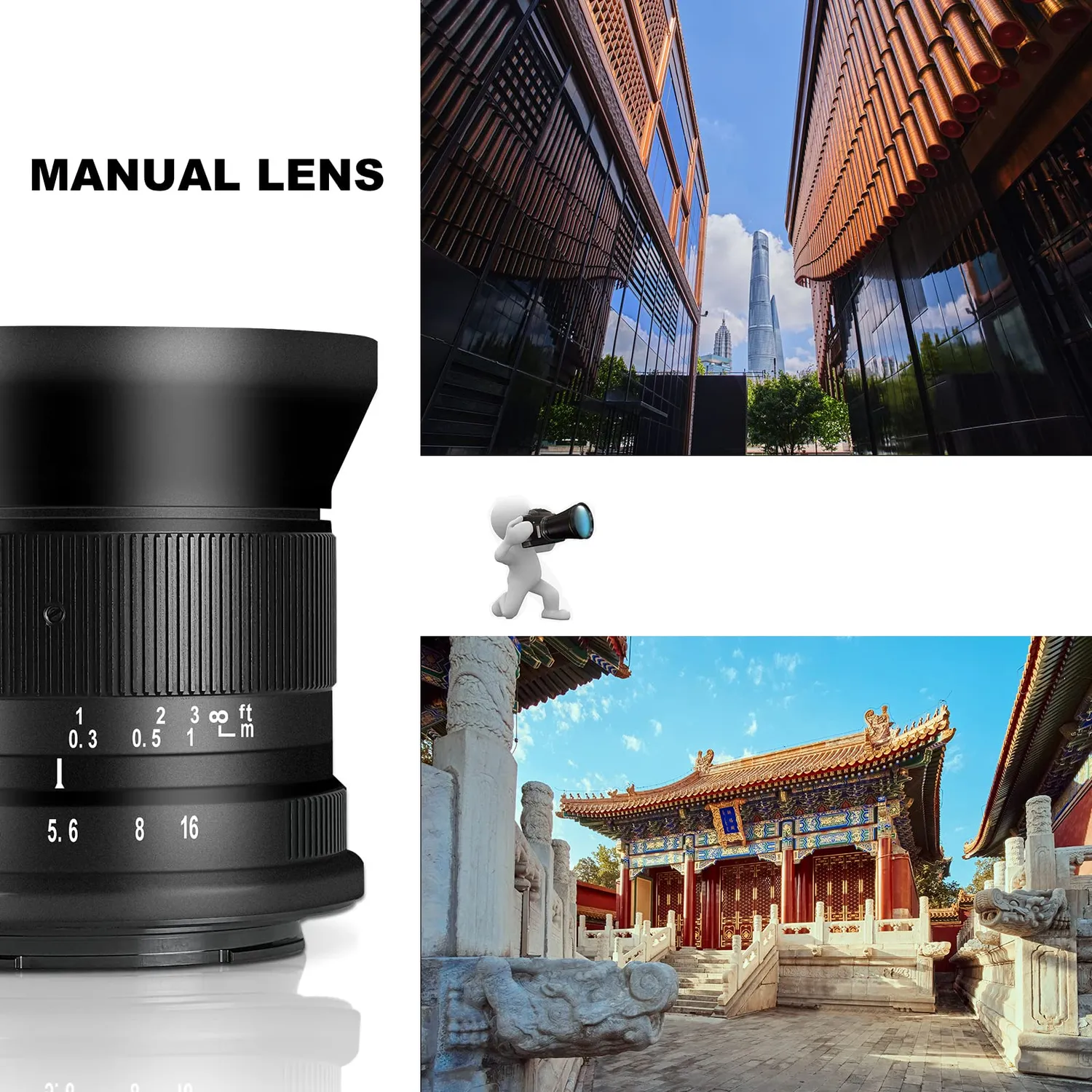 7Artisans 12mm F2.8 II objectif Canon M grand-angle