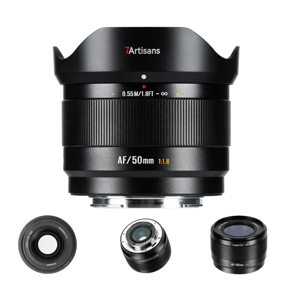 7Artisans AF 50mm F1.8 Objectif Sony E APS-C