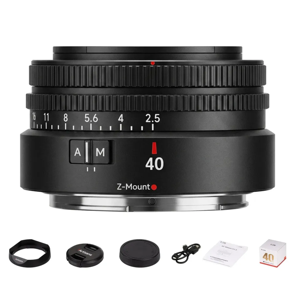 7Artisans AF 40mm F2.5 objectif Nikon Z léger