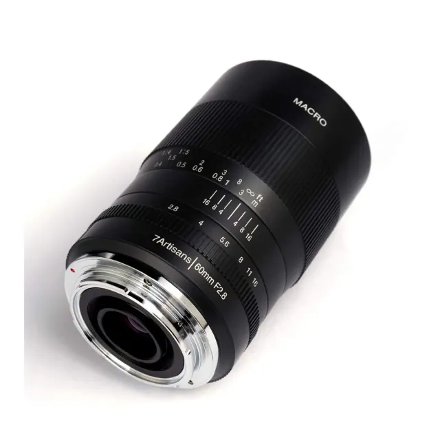 7Artisans 60mm F2.8 Objectif Macro Sony E 1:1