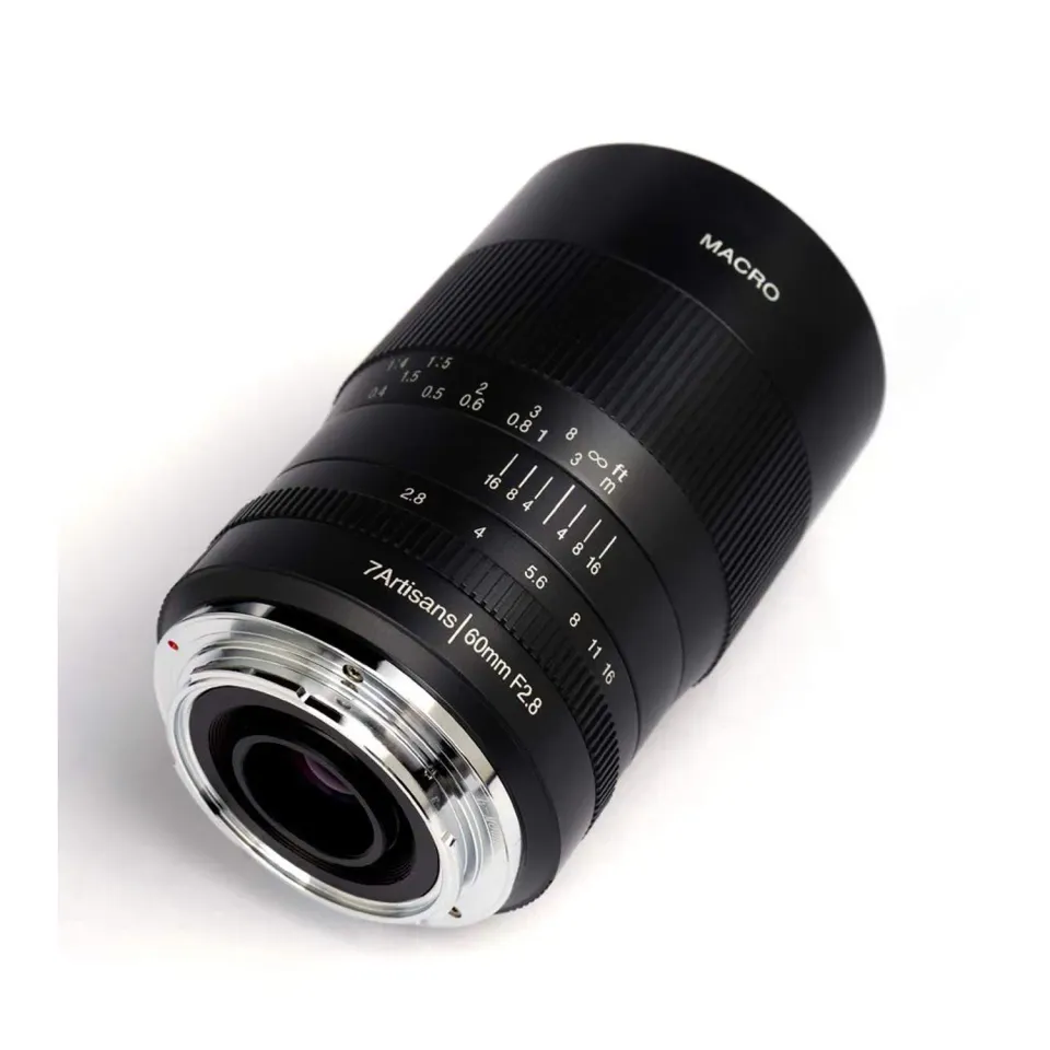 7Artisans 60mm F2.8 Objectif Macro Sony E 1:1