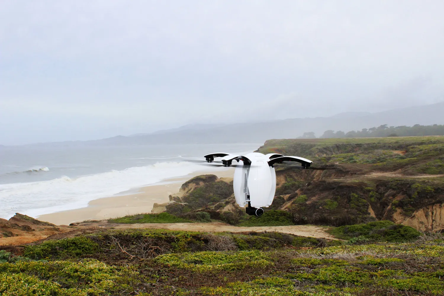 PowerVision PowerEgg drone caméra 4K blanc nacelle 3 axes