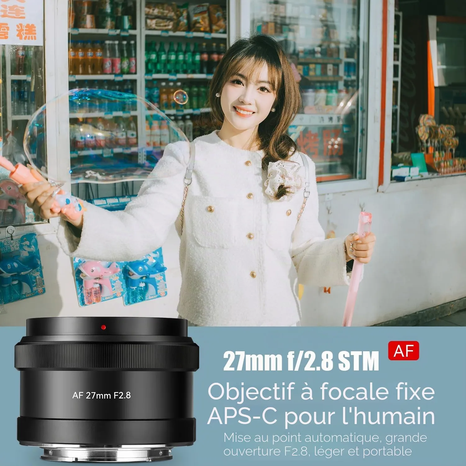 7Artisans AF 27mm F2.8 objectif Sony E autofocus APS-C
