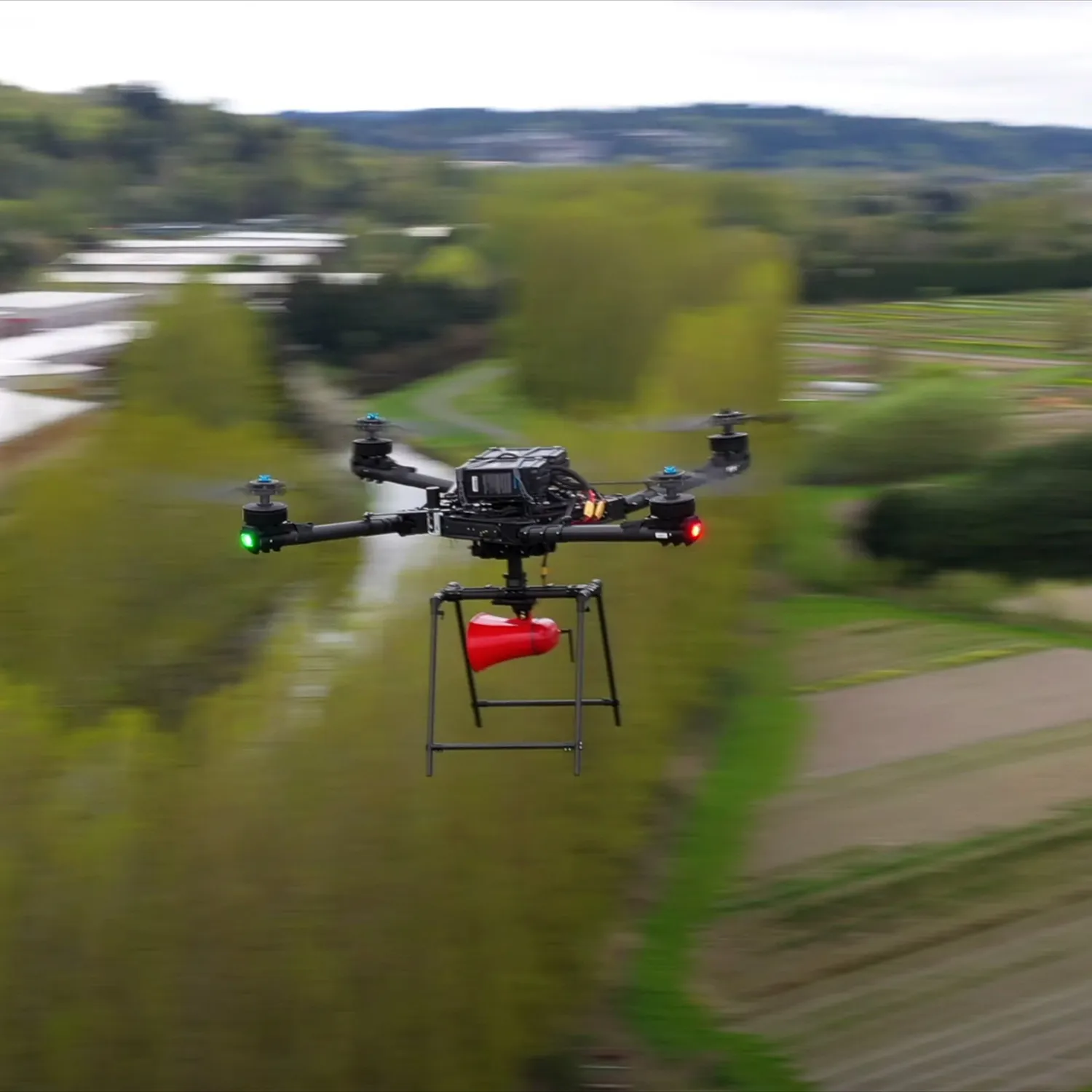 Freefly Systems Alta X Cargo train atterrissage modulaire
