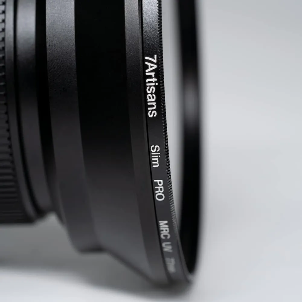 7Artisans filtre UV 49mm protection ultra-fin