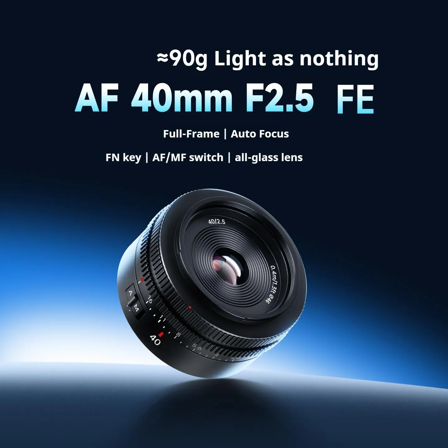 7Artisans AF 40mm F2.5 objectif monture L compact