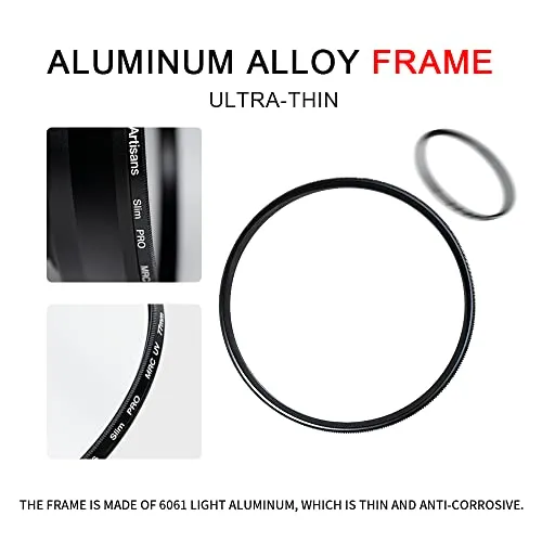 7Artisans filtre UV 49mm protection ultra-fin