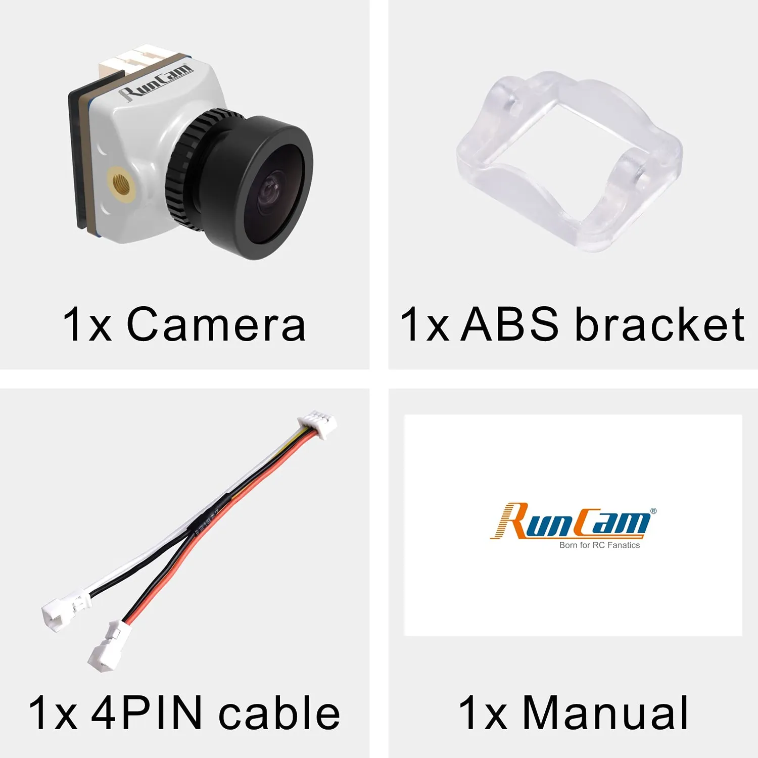 RunCam Racer Nano 3 MCK caméra FPV 1000TVL 160°