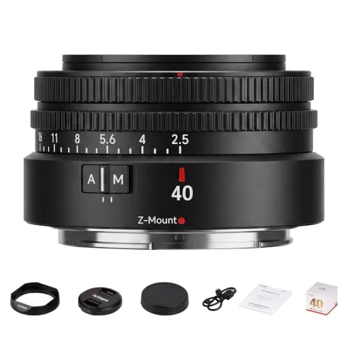 7Artisans AF 40mm F2.5 objectif Nikon Z léger
