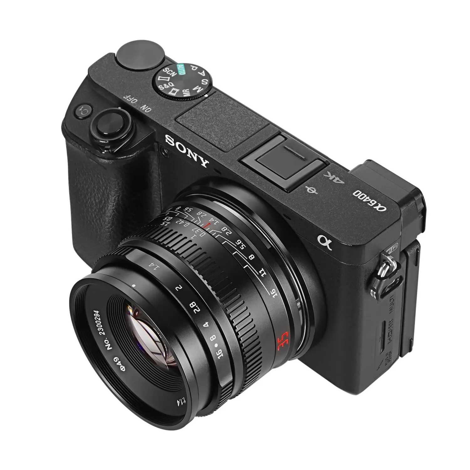 7Artisans 35mm F1.4 II objectif Fuji X noir APS-C