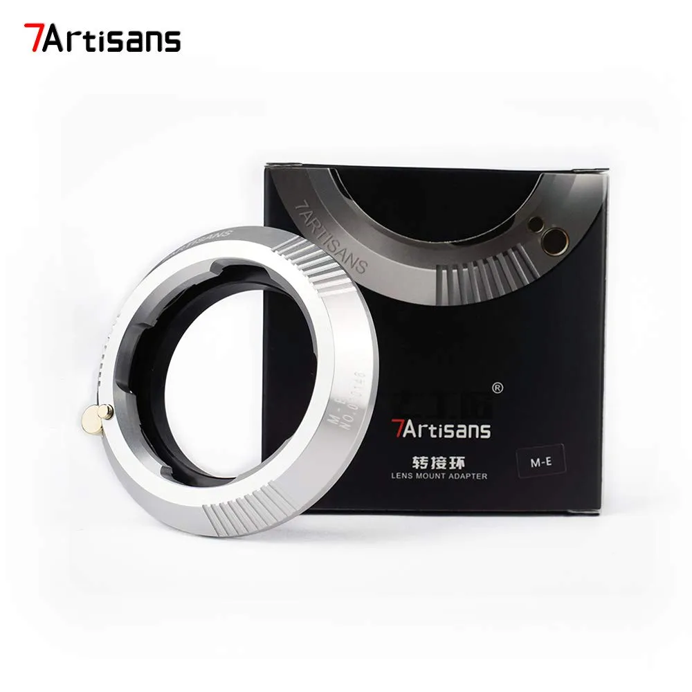7Artisans adaptateur objectif Leica vers Sony E métal