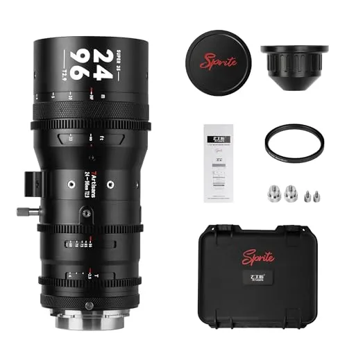 7Artisans Sprite 24-96mm T2.9 objectif zoom cinéma PL S35