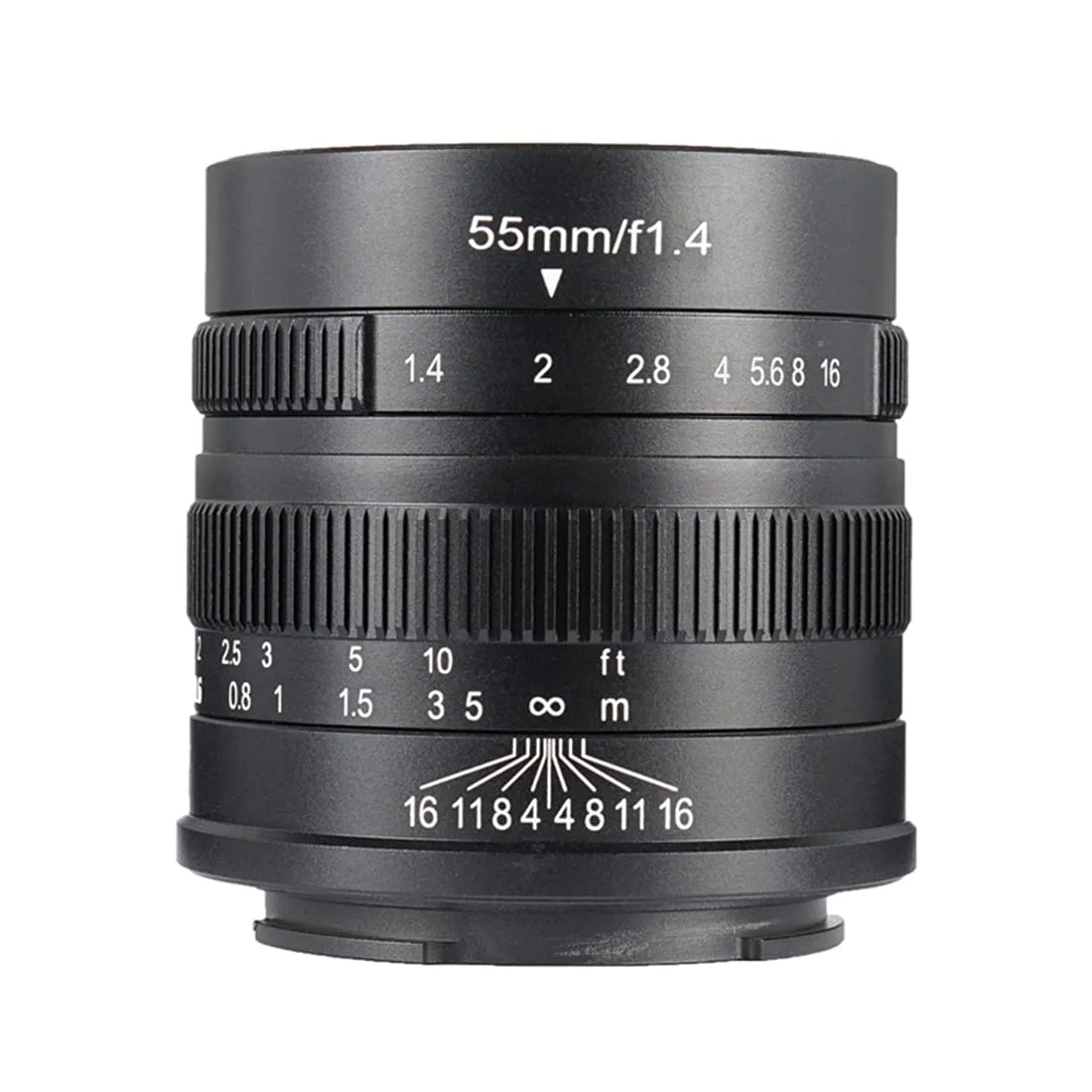 7Artisans 55mm F1.4 objectif Canon M APS-C portrait