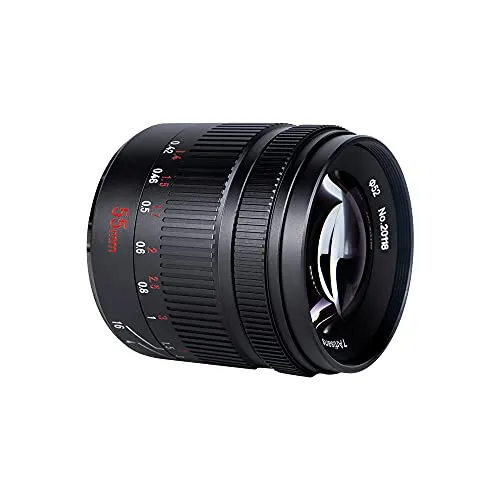 7Artisans 55mm F1.4 II objectif Sony E portrait APS-C