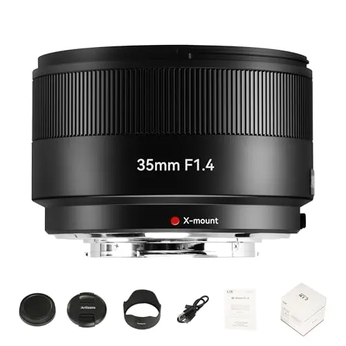 7Artisans 35mm F1.4 objectif autofocus Fuji X lumineux