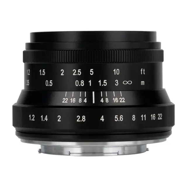 7Artisans 35mm F1.2 II objectif Fuji X noir