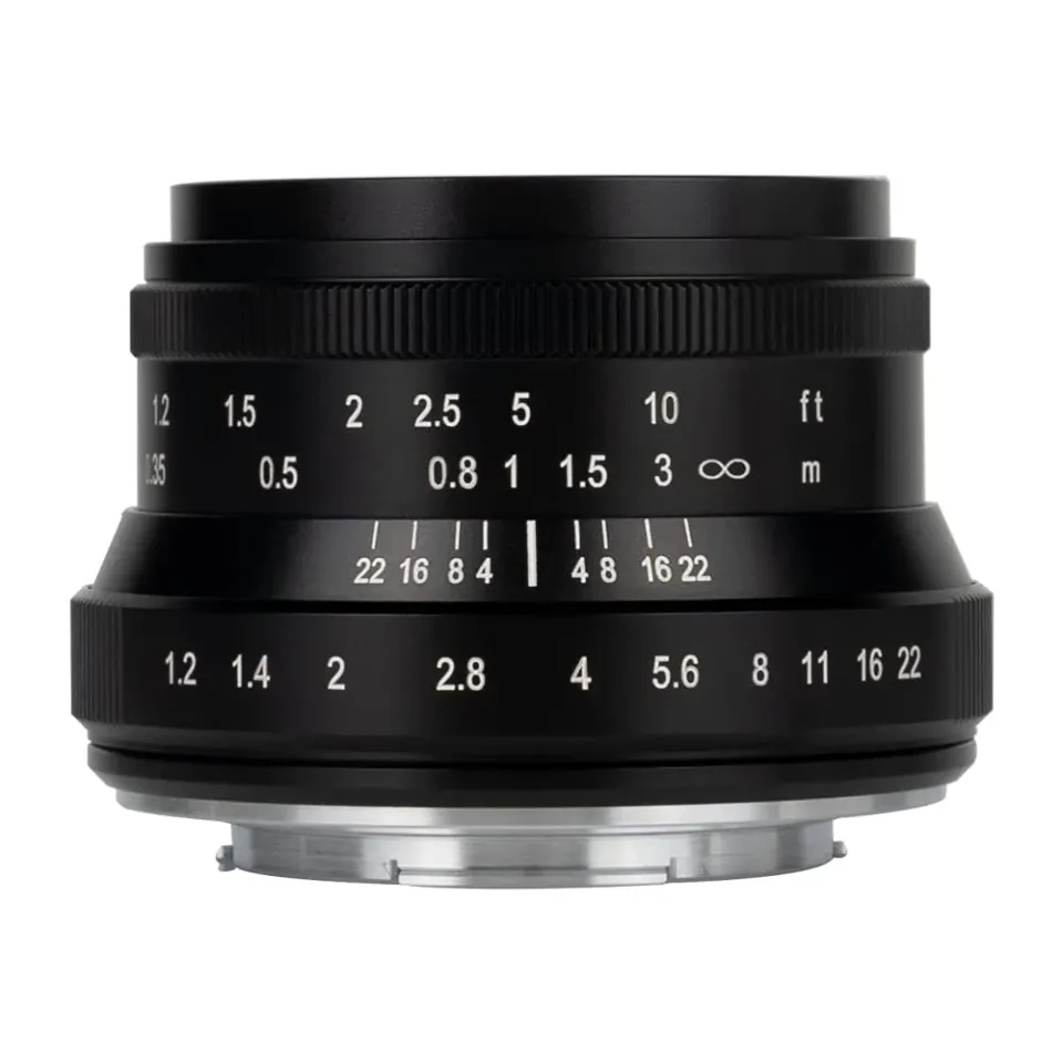 7Artisans 35mm F1.2 II objectif Fuji X noir