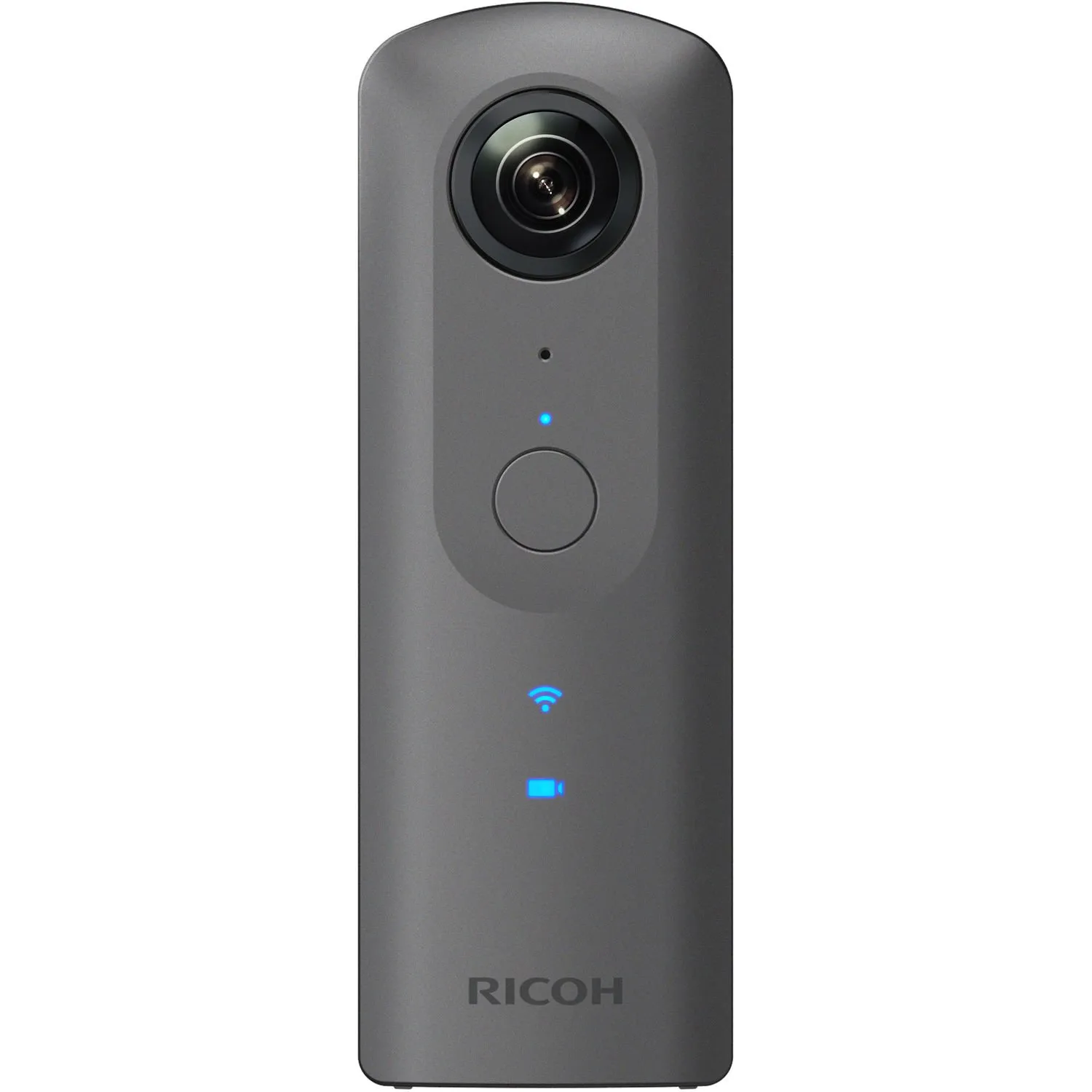 Ricoh Theta V Caméra 360° 4K 24 Mpix Grise Métal
