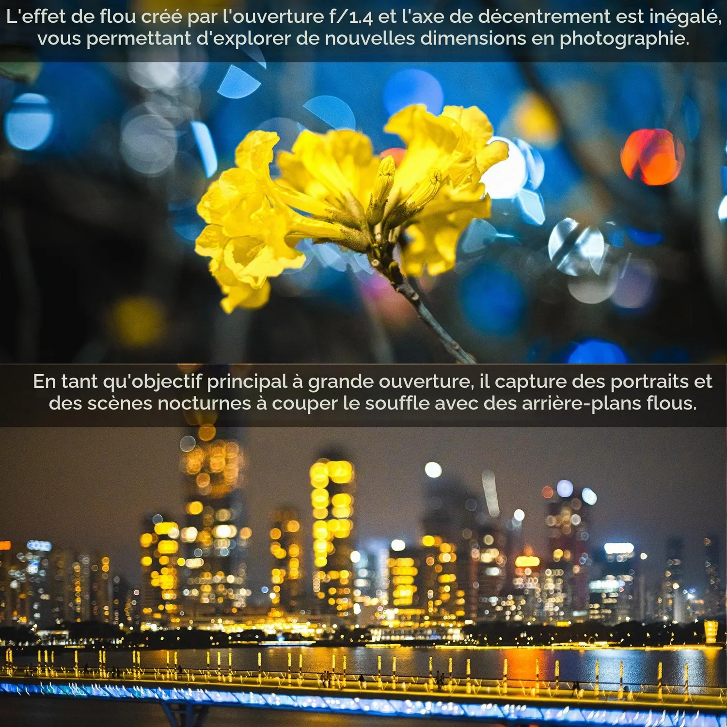 7Artisans 50mm F1.4 Tilt-Shift objectif Fuji X effet miniature