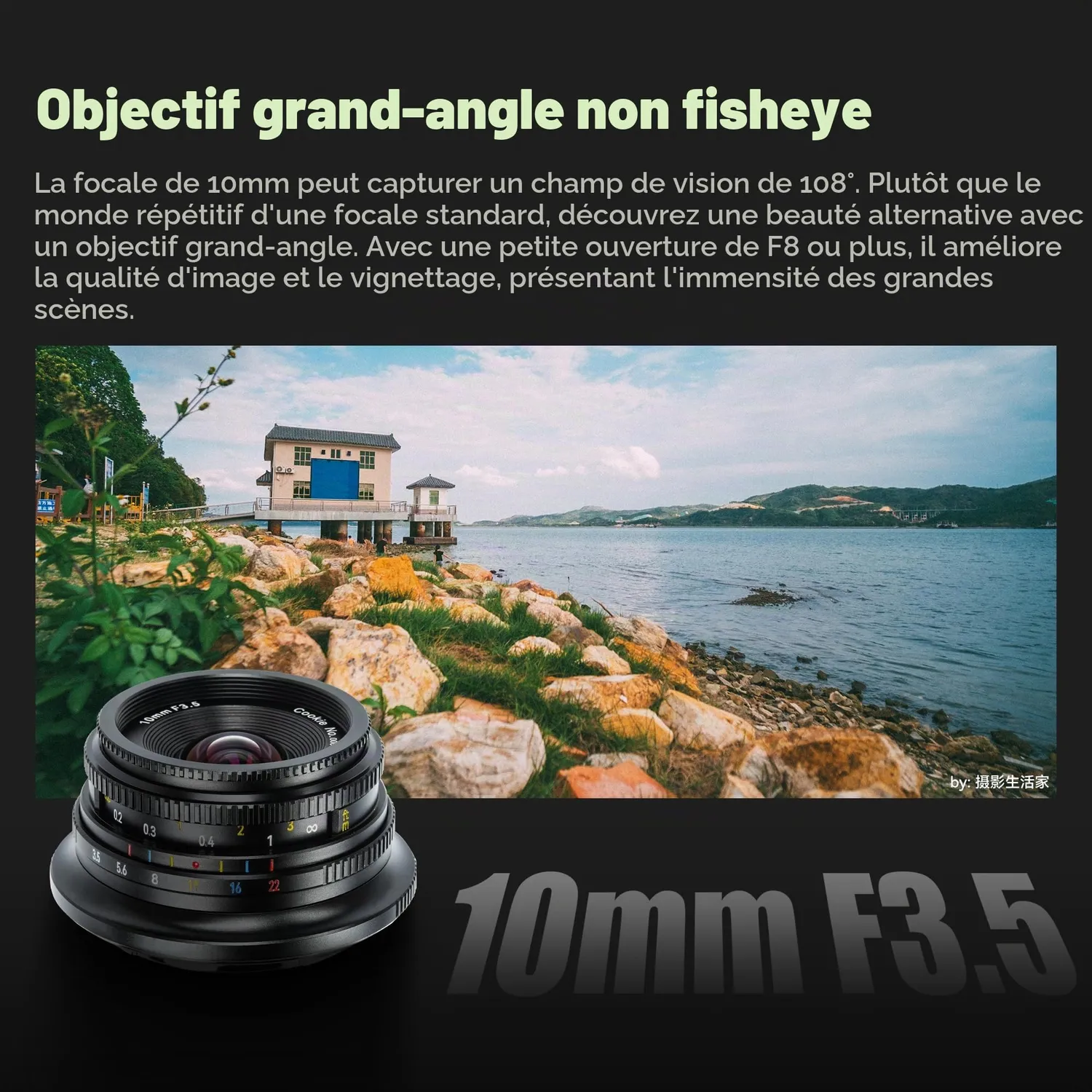 7Artisans MF 10mm F3.5 pancake Micro 4/3 grand angle