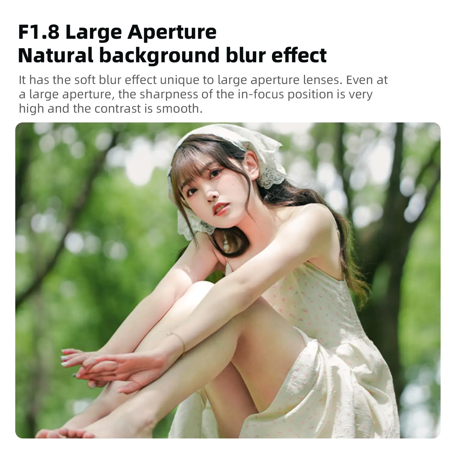 7Artisans AF 85mm F1.8 objectif Sony E portrait plein format