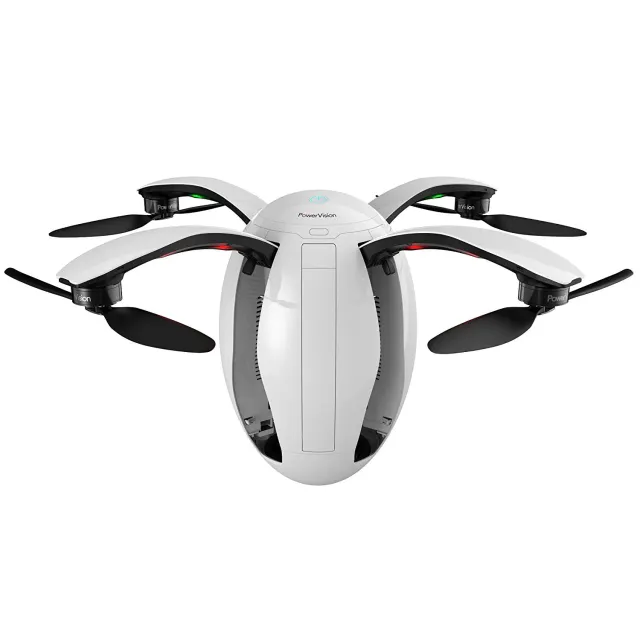PowerVision PowerEgg drone caméra 4K blanc nacelle 3 axes
