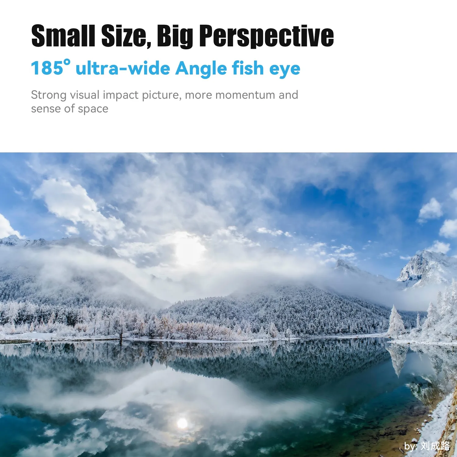 7Artisans 10mm F2.8 II Objectif Fisheye L 178°