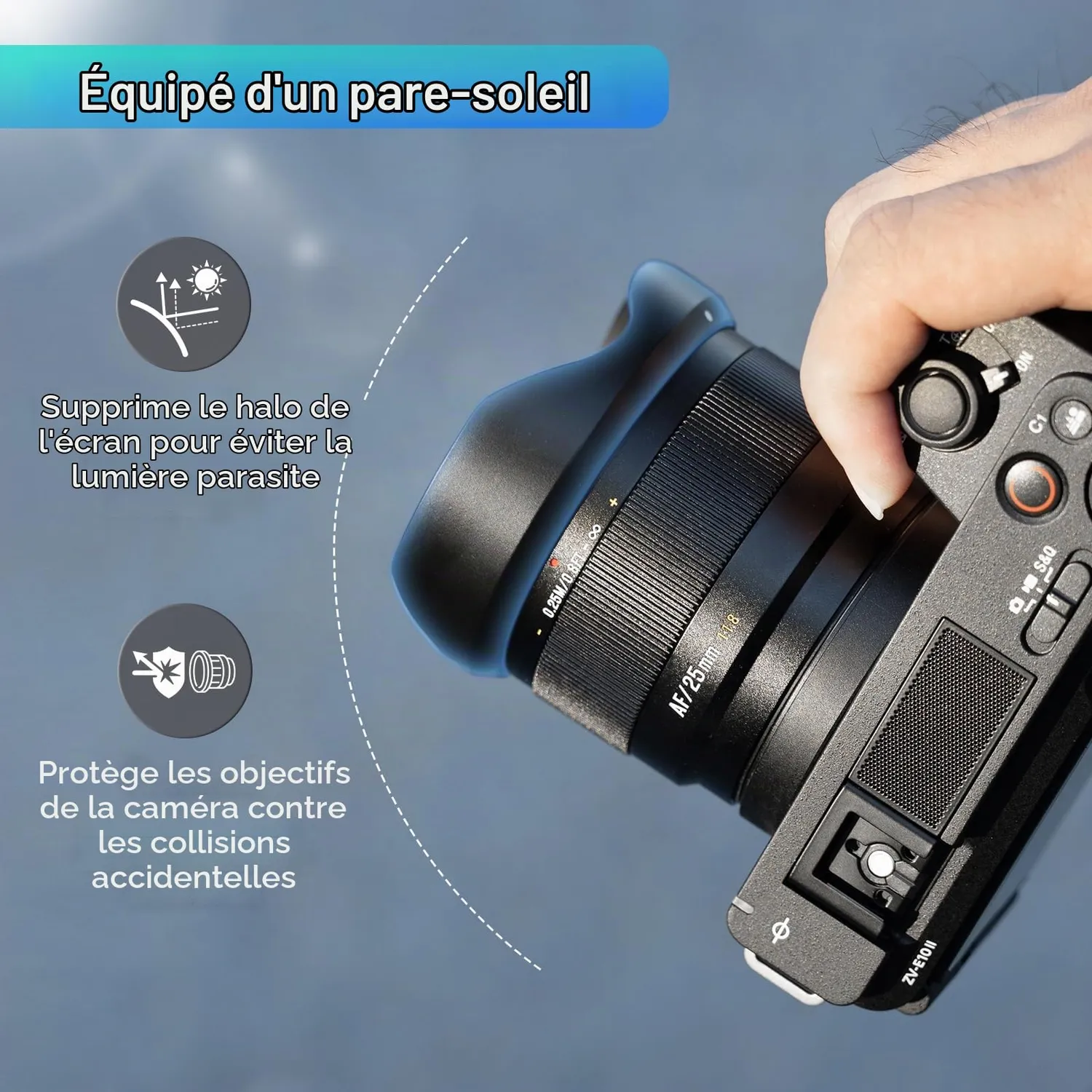 7Artisans AF 50mm F1.8 Objectif Sony E APS-C