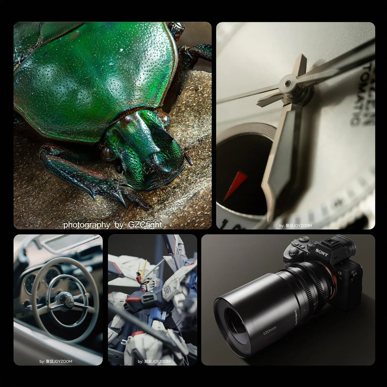 7Artisans Spectrum 120mm T2.9 objectif cinéma Sony E macro 2x