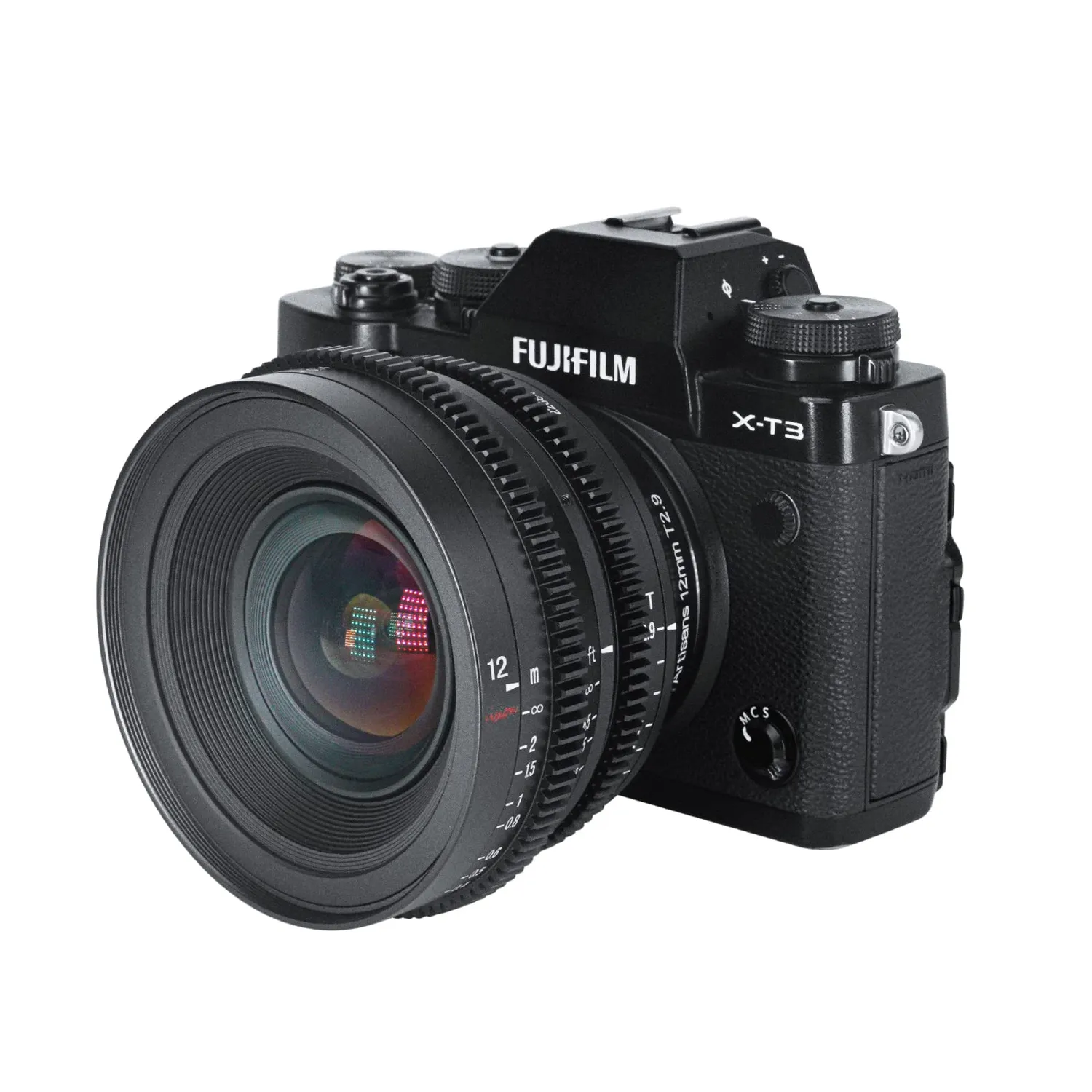 7Artisans 12mm T2.9 objectif ciné Fuji X APS-C
