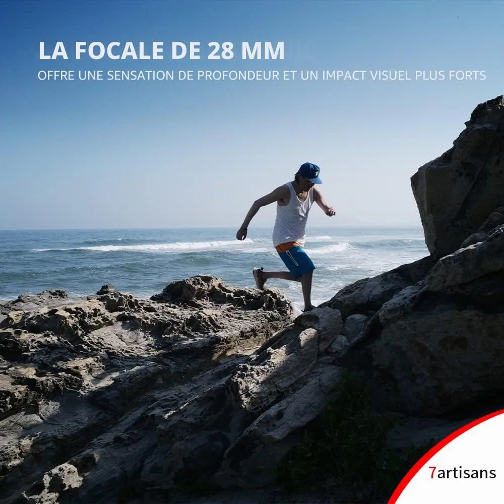 7Artisans M28mm F5.6 objectif Leica M manuel plein format