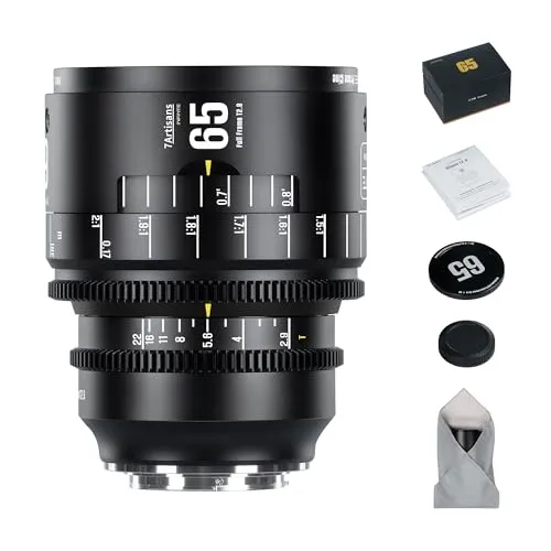 7Artisans Infinite MF65mm T2.9 objectif cinéma monture Sony E macro 2x