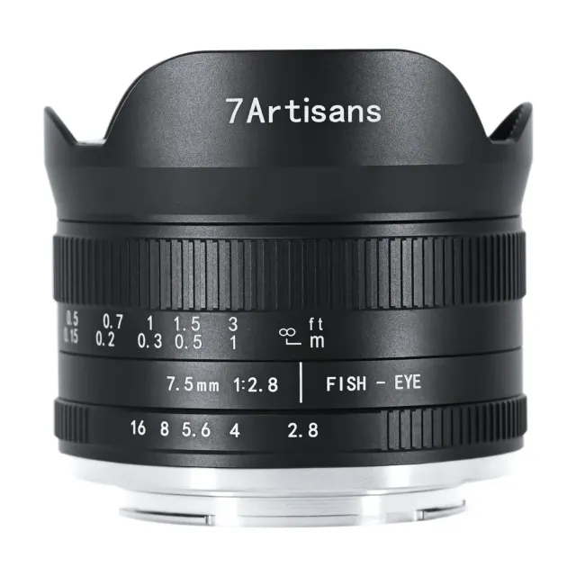 7Artisans 7,5mm f2.8 Mark II objectif fisheye Sony E