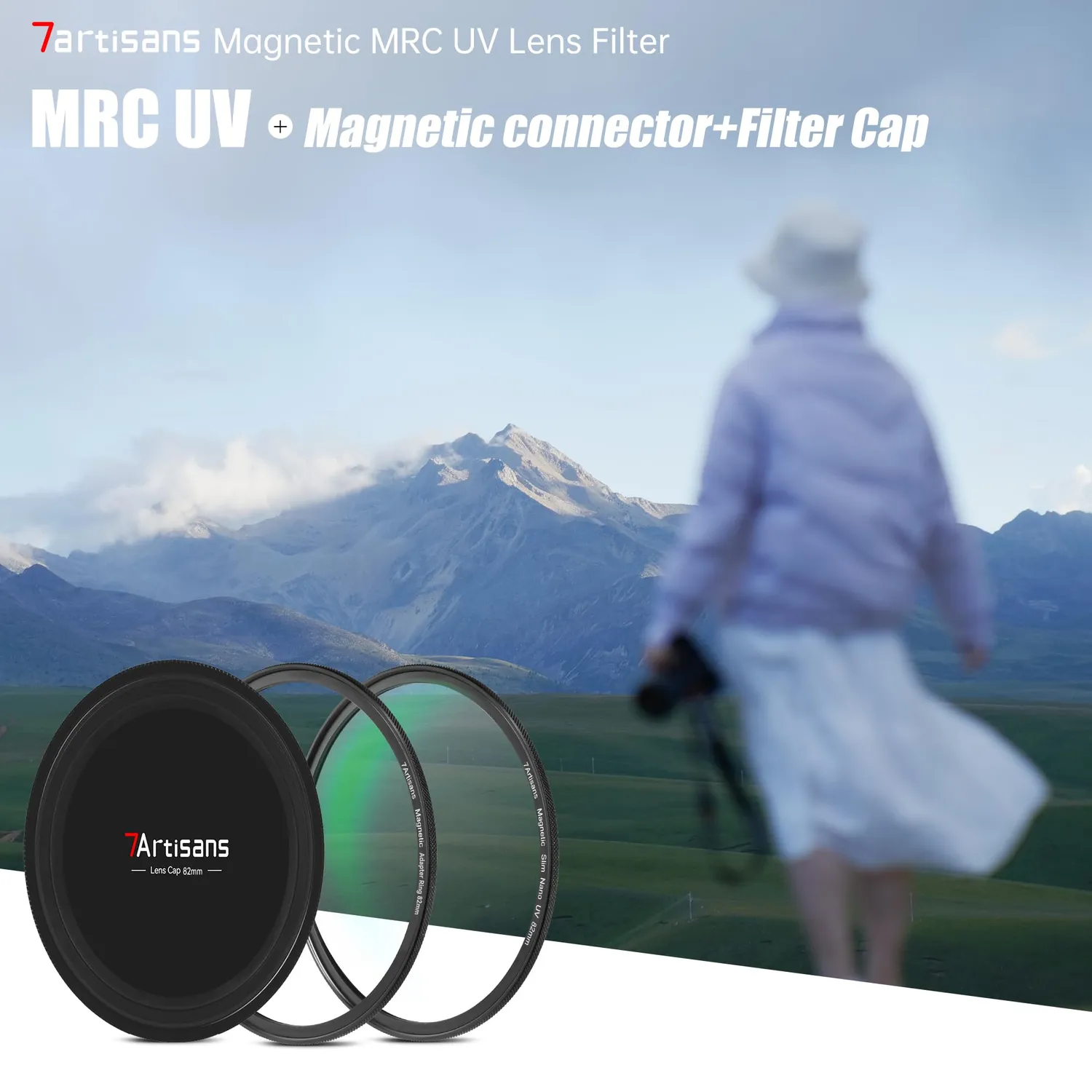 7Artisans Nano 72mm MRC UV filtre magnétique protection