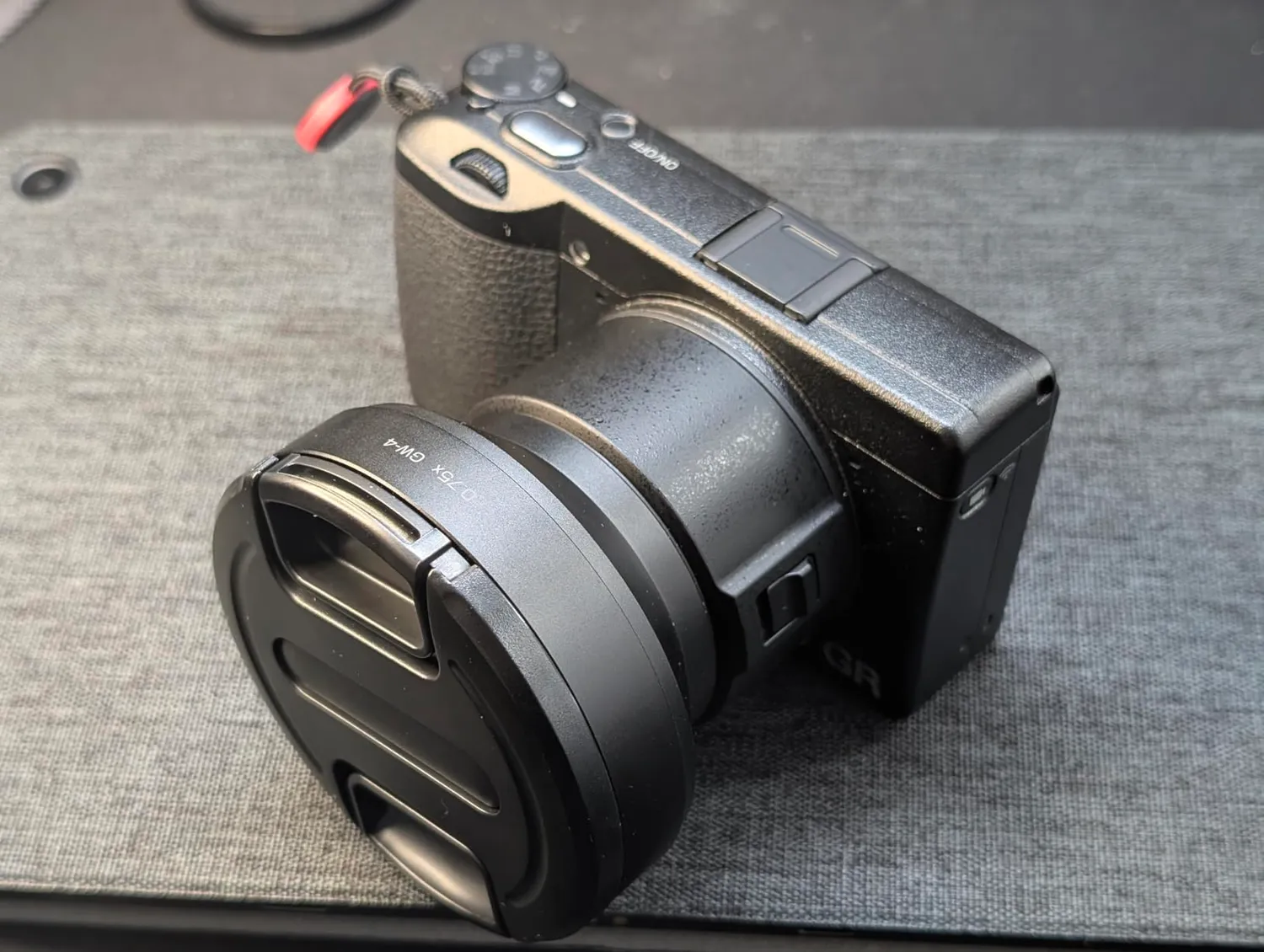 Ricoh GR GA-2 adaptateur GR IIIx filtre 49mm