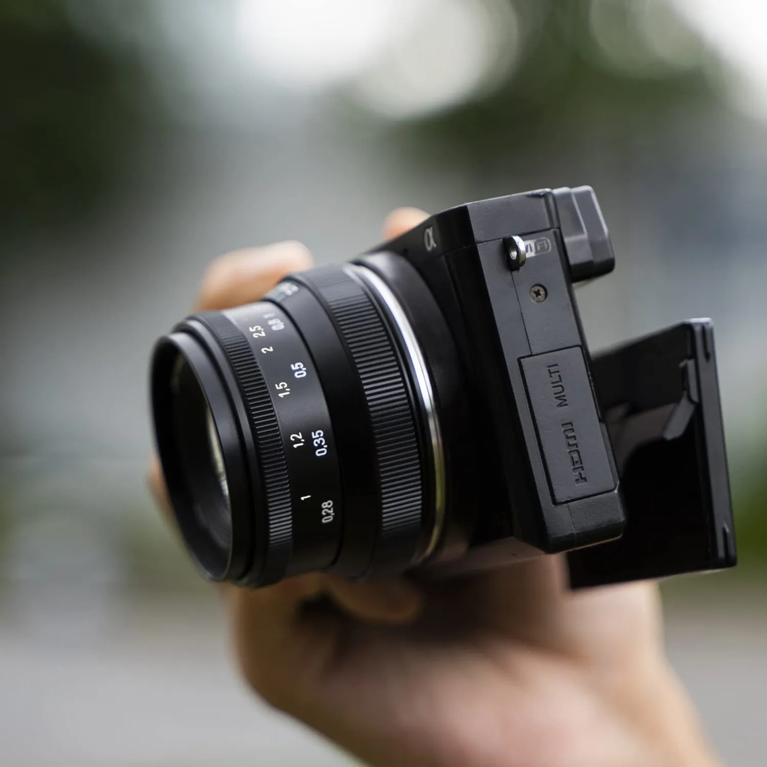 7Artisans 35mm F1.2 II objectif Fuji X APS-C portrait