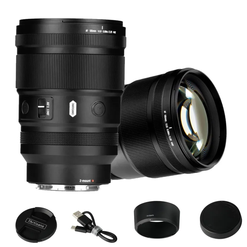 7Artisans AF 135mm F1.8 téléobjectif photo monture Nikon Z
