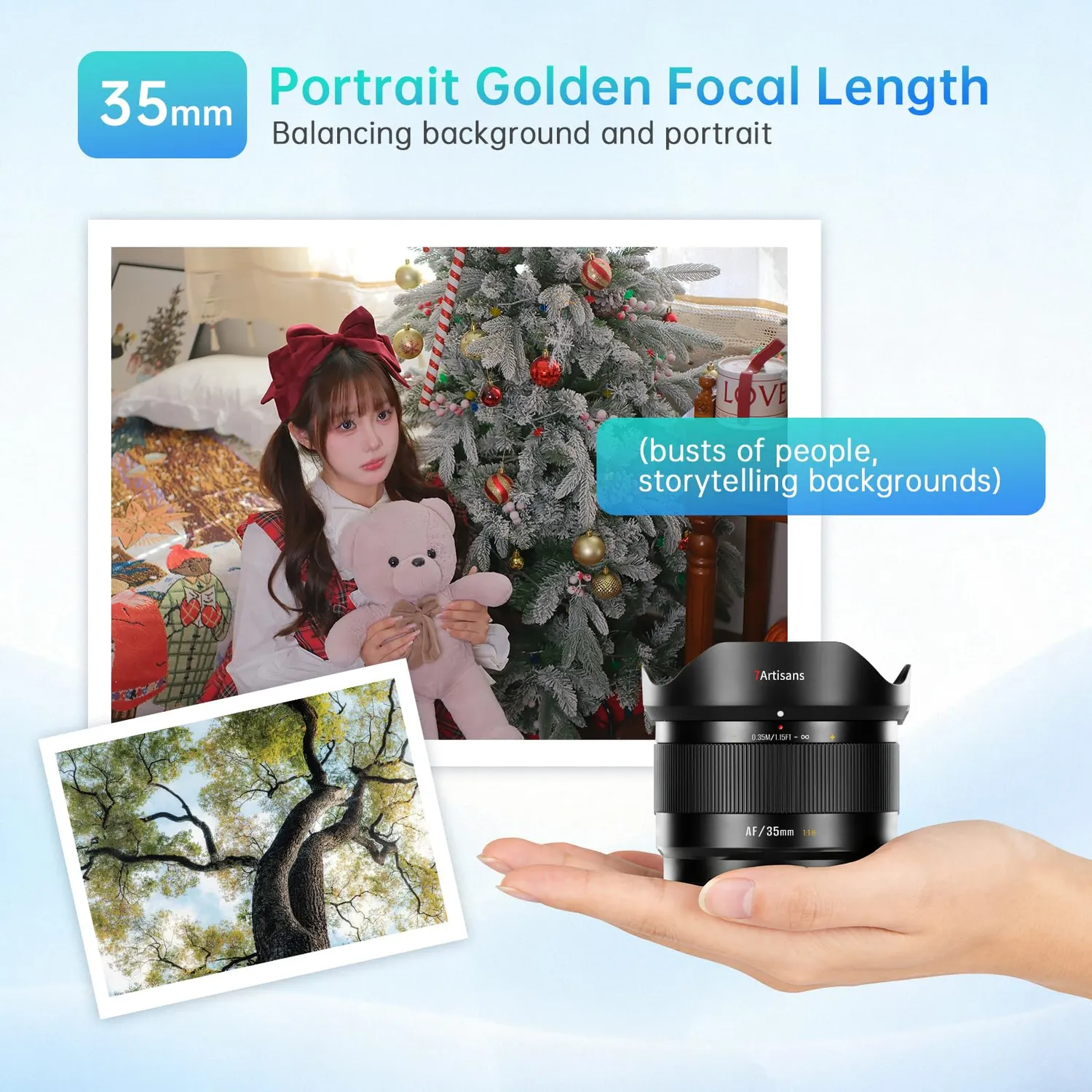 7Artisans AF 50mm F1.8 Objectif Sony E APS-C