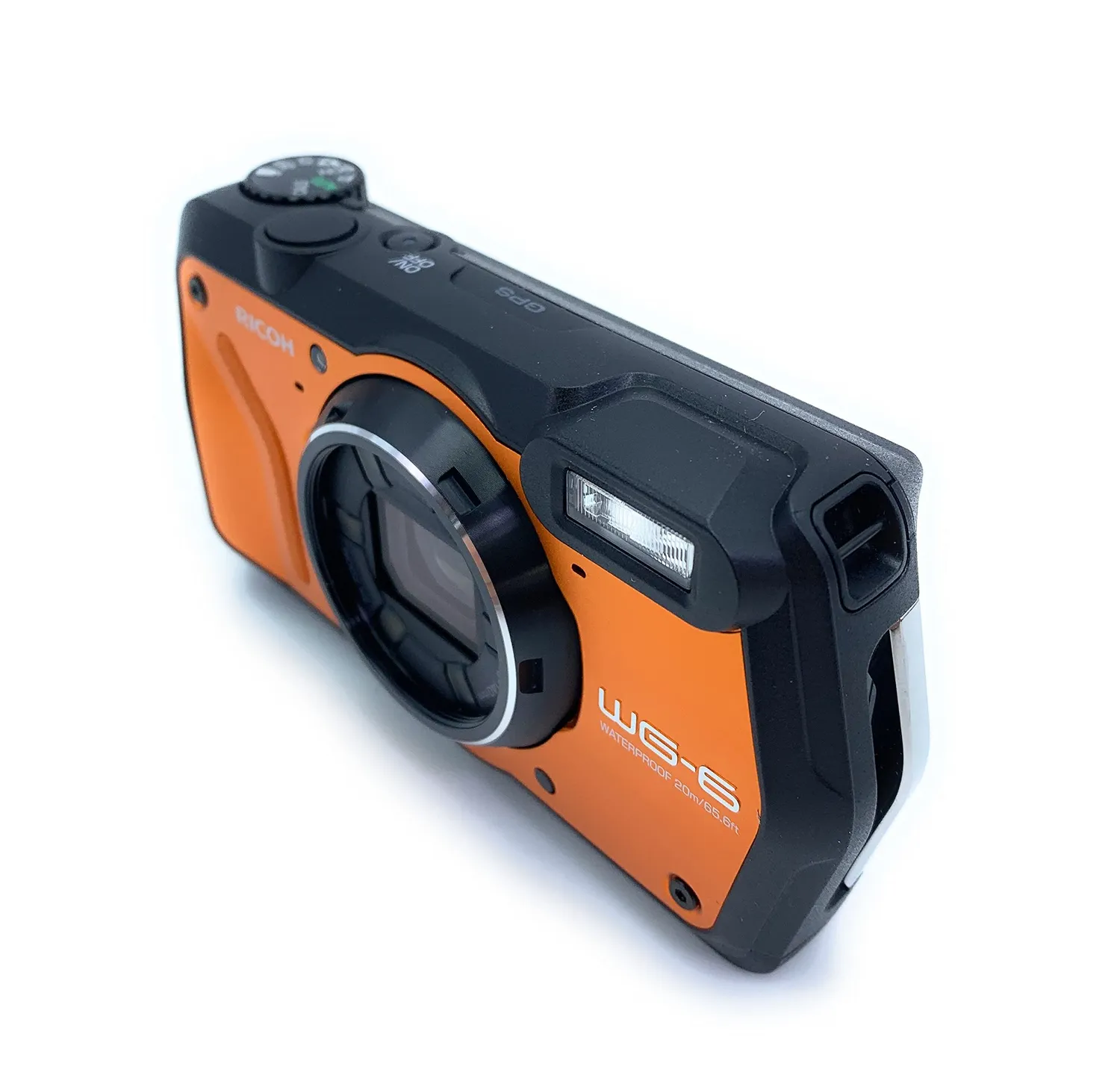 Ricoh WG-6 compact étanche 20 MP orange 4K